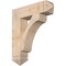 Ekena Millwork Legacy Arts & Crafts Smooth Bracket, Douglas Fir, 5 1/2"W x 24"D x 28"H BKT06X24X28LEC03SDF - alternate 1